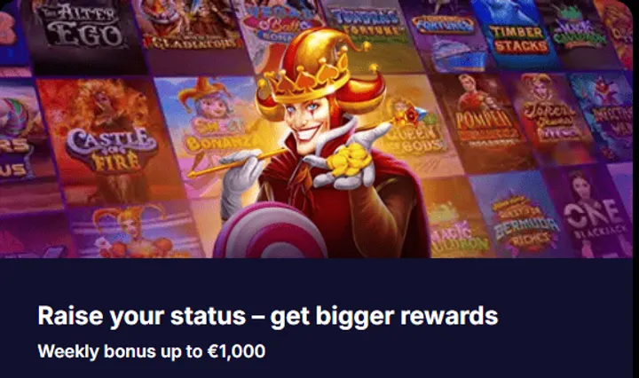 Bonus status settimanale fino a 1000 euro